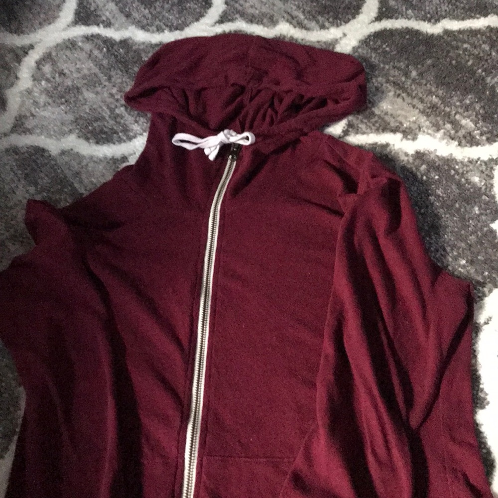 Maroon hoodie